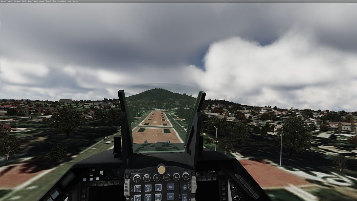ORBX Canberra in Prepar3D v.5. And an F-16 - Oct 7th, 2020