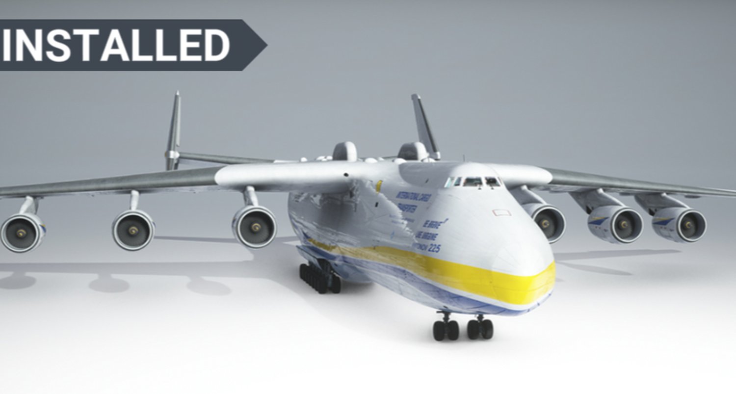 Antonov An-225 (Microsoft / Inibuilds)
