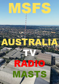 Australia TV and Radio Masts MSFS