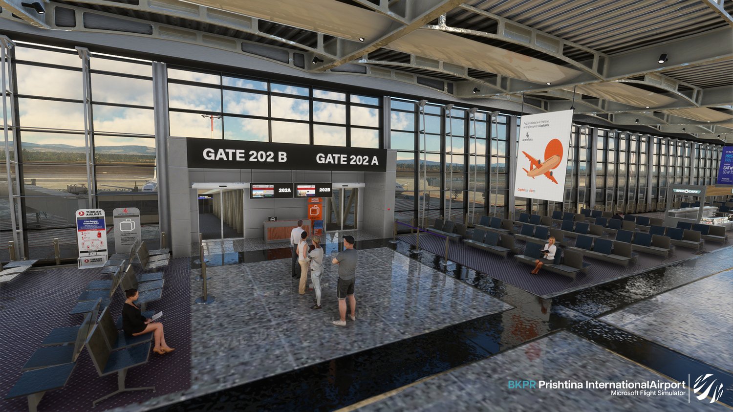 BKPR Prishtina Intl Airport MSFS