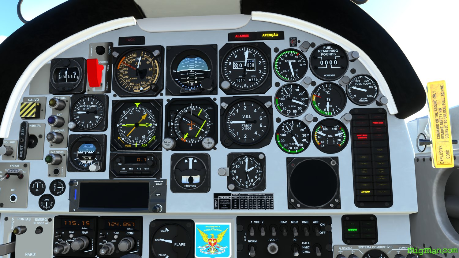 EMB-312 T-27 ’Tucano’ (RP Simulations)