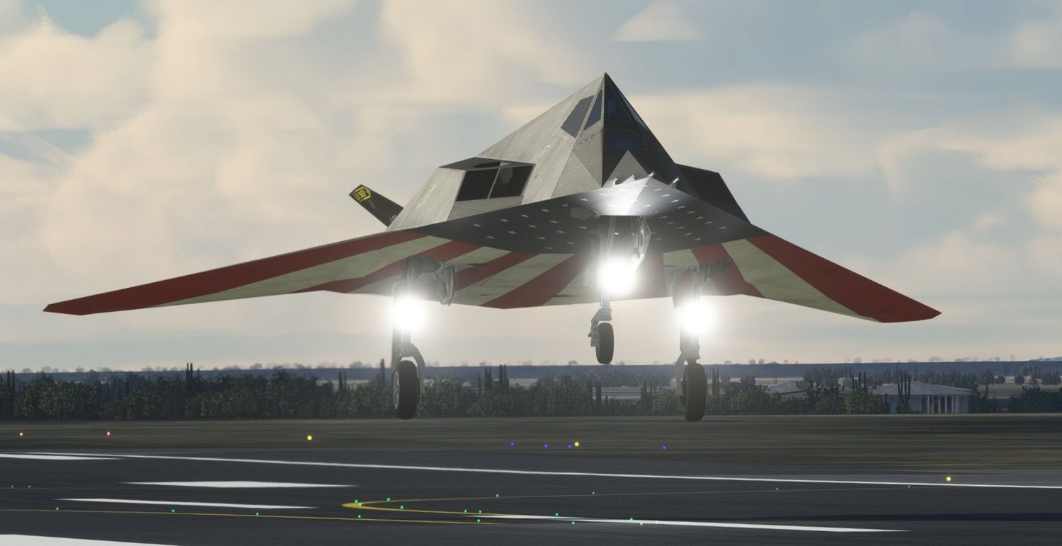 F-117 Nighthawk (Aerial Simulations)