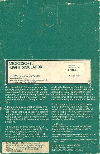 Flight Simulator 1
