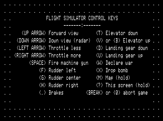 Flight Simulator 1