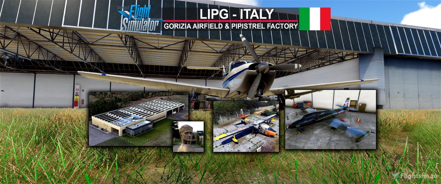 LIPG Gorizia Airfield & Pipistrel Factory, Italy (neptune11)