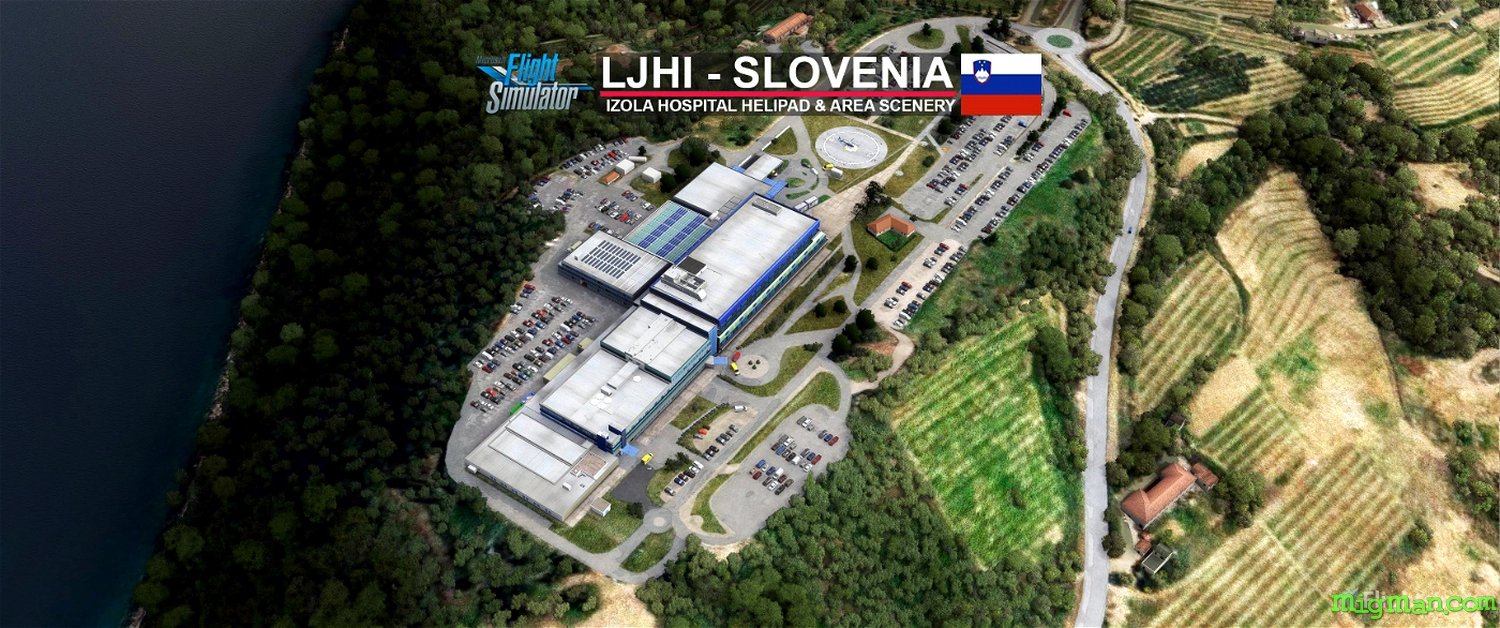 LJHI Helipad Izola Hospital, Slovenia (neptune11)