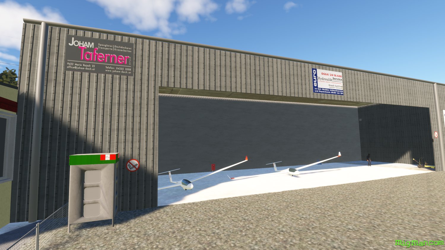 LOKW Flugplatz Wolfsberg (MrAirHD)