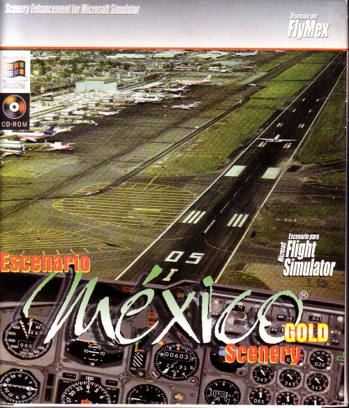 Mexico Scenery Gold