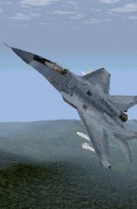 MiG-29 Fulcrum (Novalogic):  | Flying at high alpha (Angle of Attack).