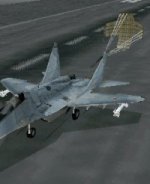 MiG-29 Fulcrum (Novalogic):  | Deploy the drag chute with the HOME key