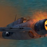1942, July 7th - Fleet Defense off Guadalcanal: Grumman F4F-4 Wildcat