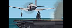 JMitsubishi A6M2 Zero Fighter: Carrier Landing: oops - missed approach - good thing I can