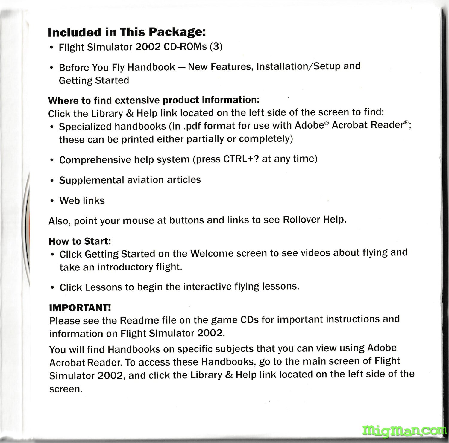 Microsoft Flight Simulator 2002
