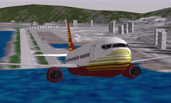Boeing 737-400  in Microsoft Flight Simulator 98
