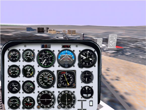 Bell 206B JetRanger in Microsoft Flight Simulator 98