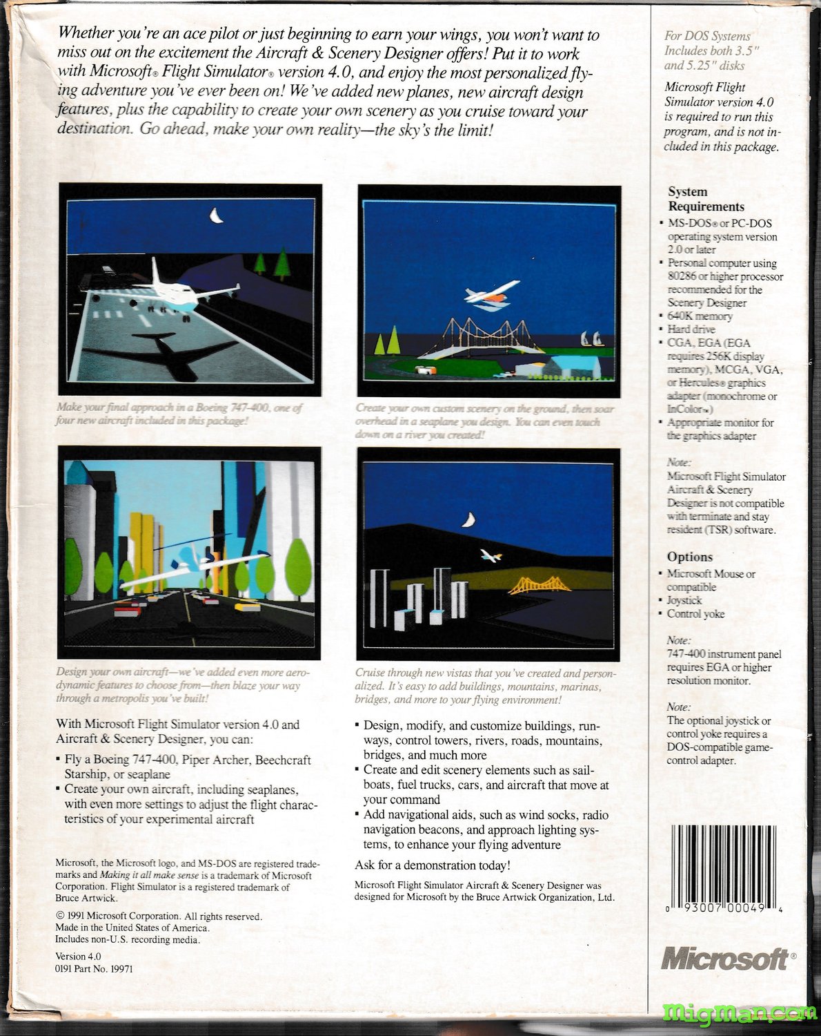 Microsoft Flight Sim Aircraft & Scenery Designer