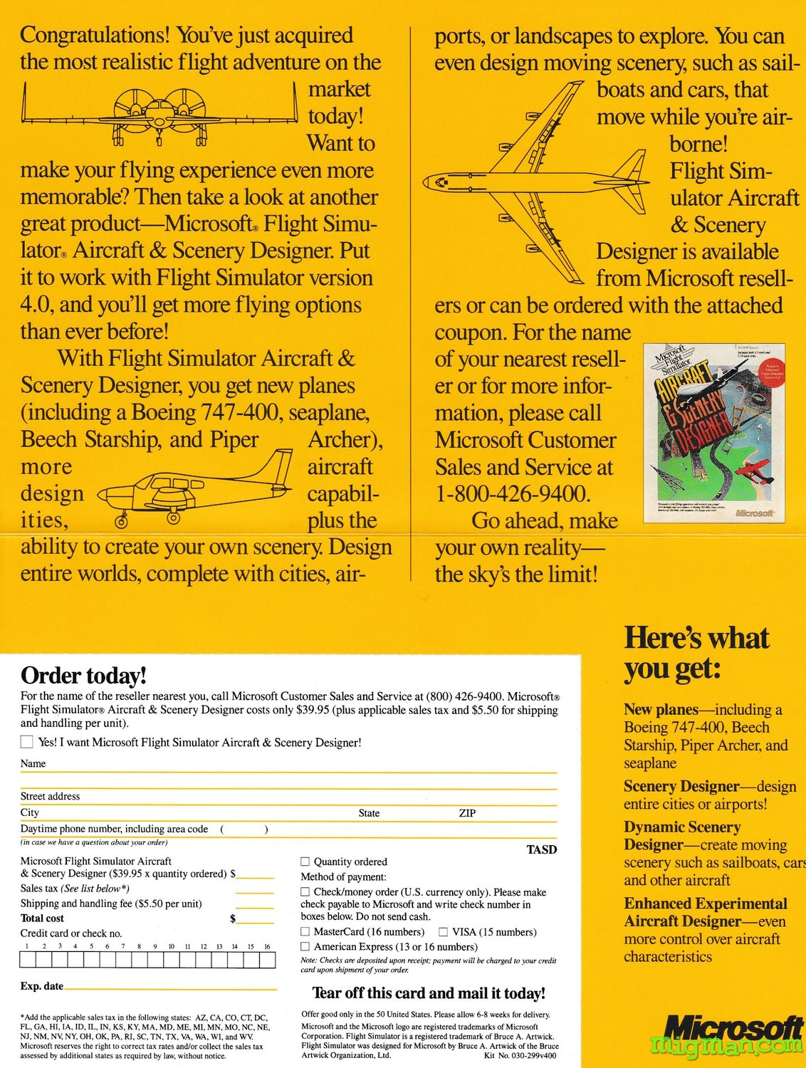 Microsoft Flight Sim Aircraft & Scenery Designer