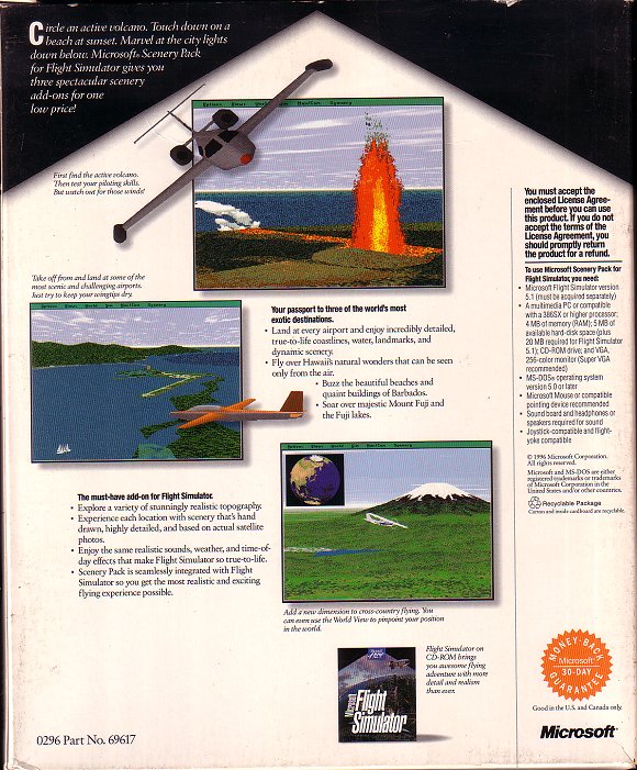 Microsoft Scenery Pack for Flight Simulator