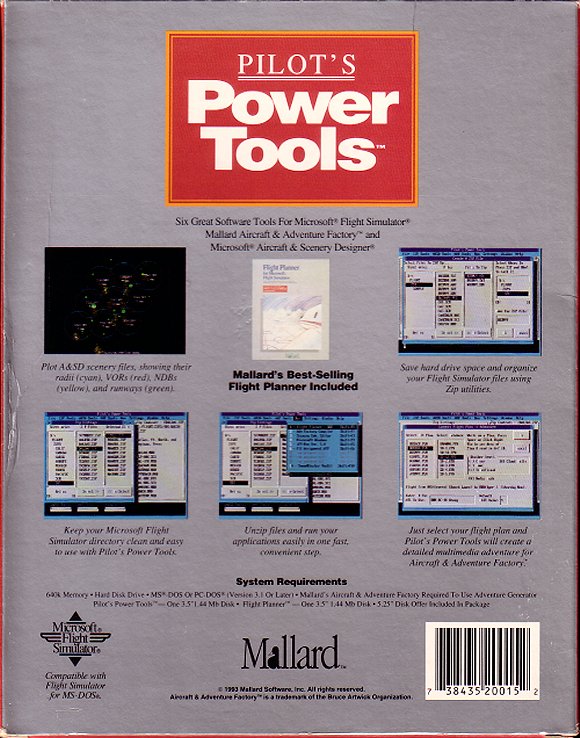 Pilot’s Power Tools