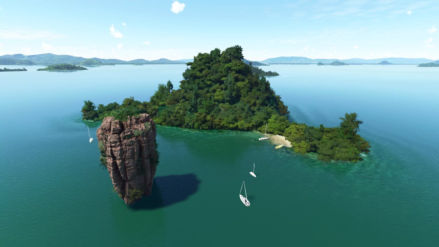 Project: Islands, Sunken Boats, Huts, PG Trees