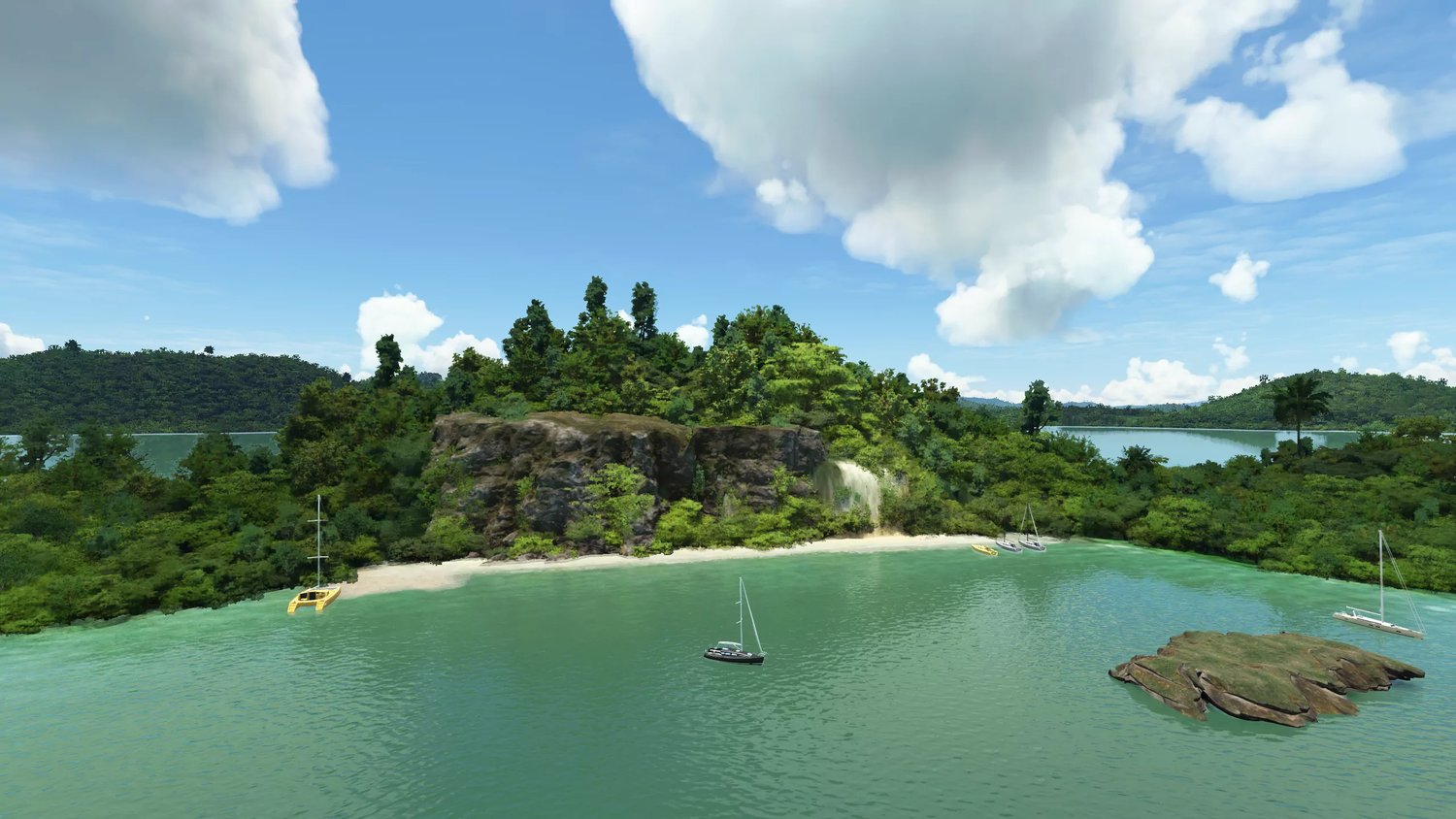 Project: Islands, Sunken Boats, Huts, PG Trees