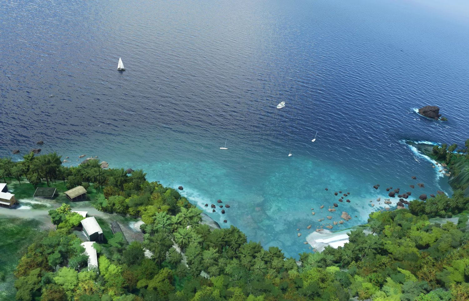 Project: Islands, Sunken Boats, Huts, PG Trees