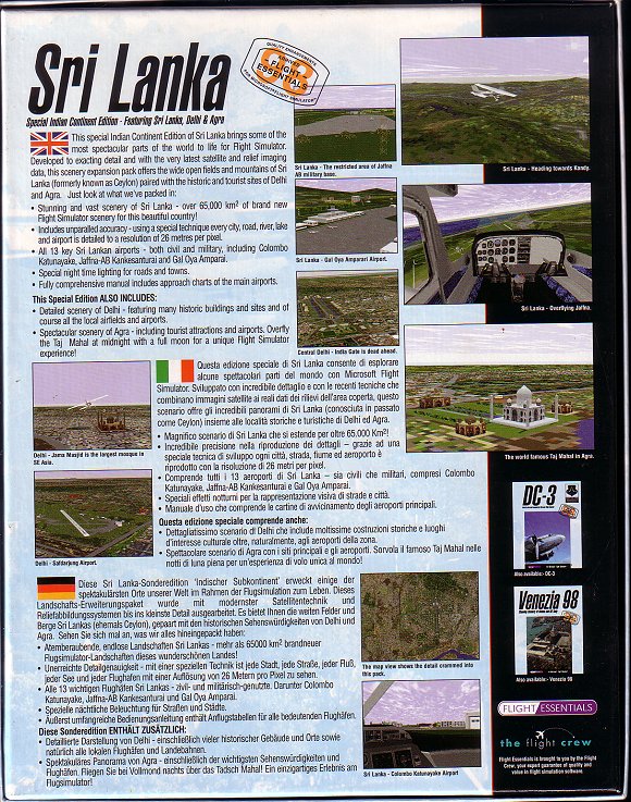 Sri Lanka Special Indian Continent Edition